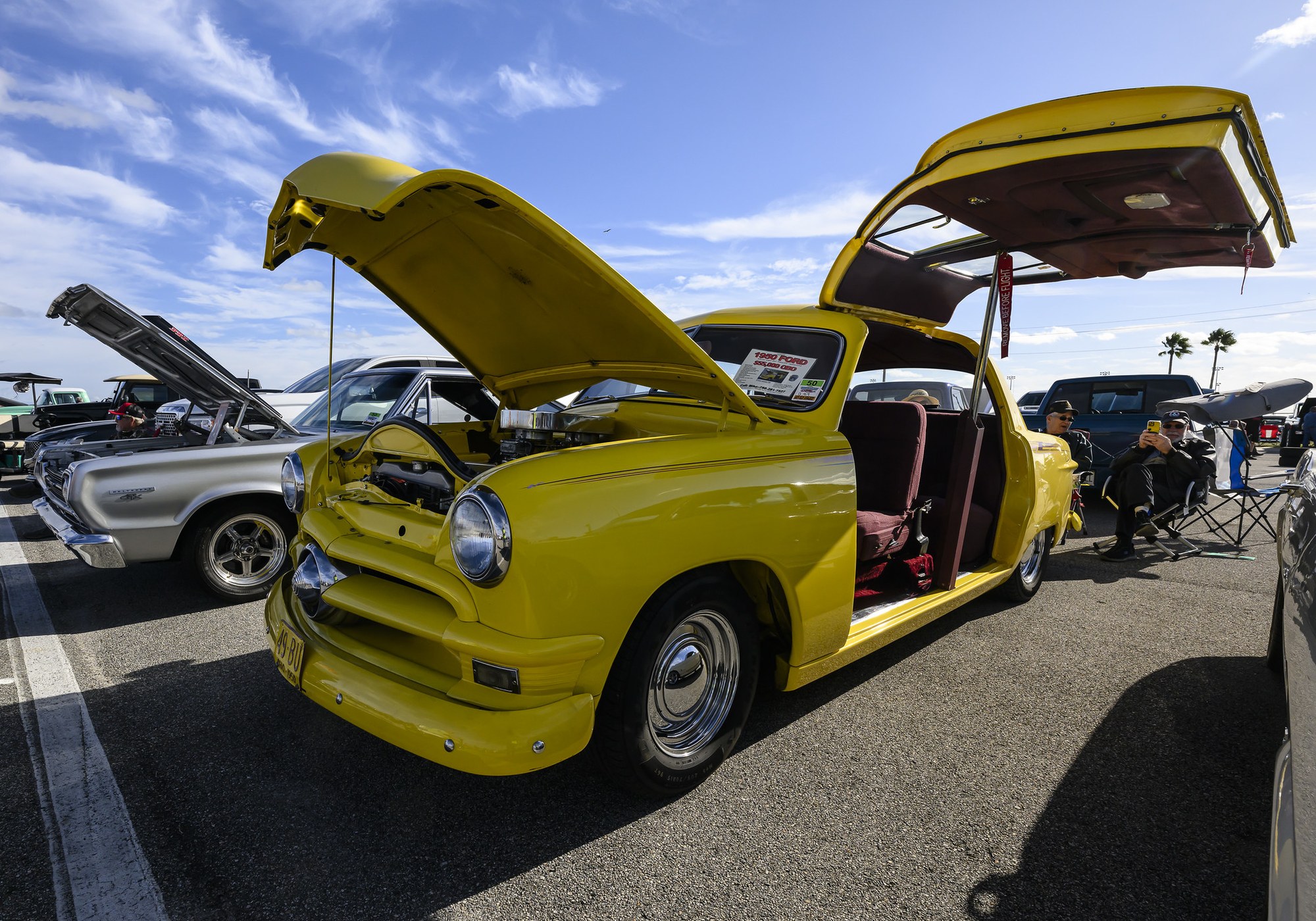 Cars for sale in the corral