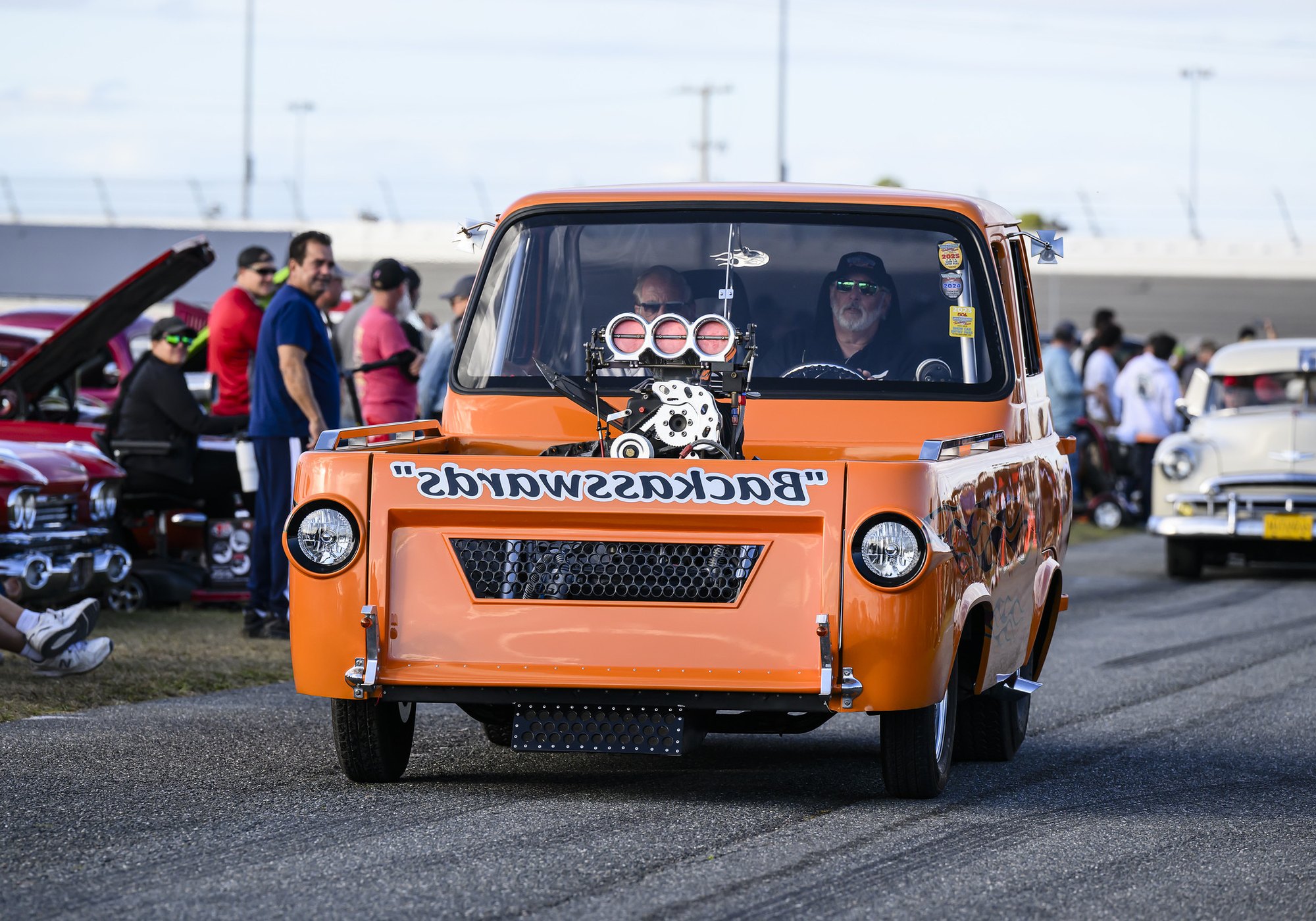 Show cars at the Daytona Turkey Run®