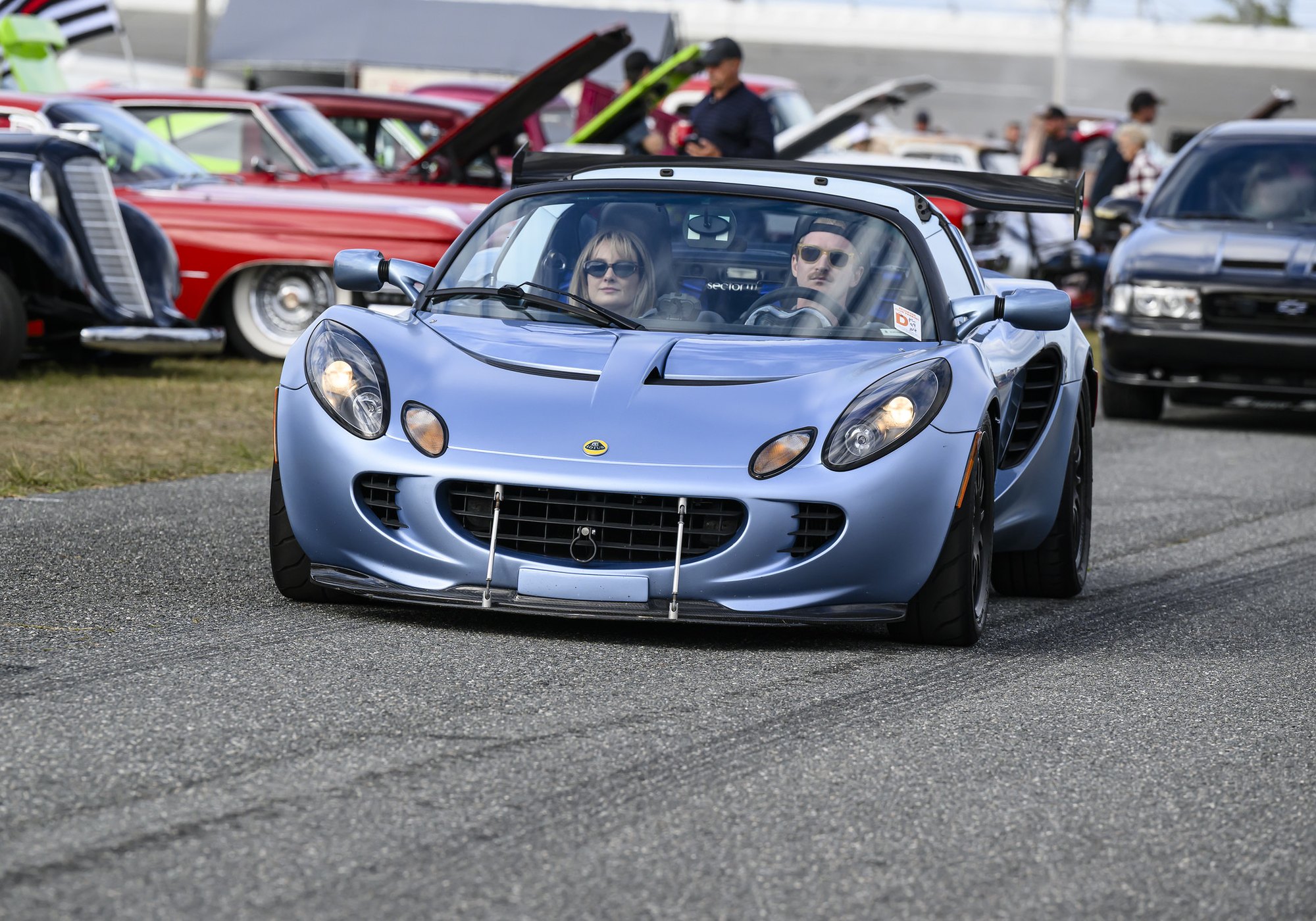 Show cars at the Daytona Turkey Run®