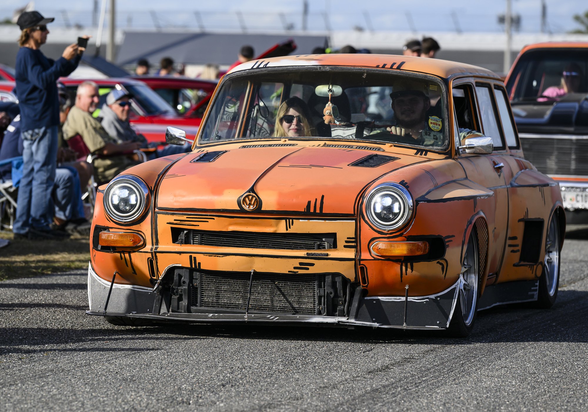 Show cars at the Daytona Turkey Run®